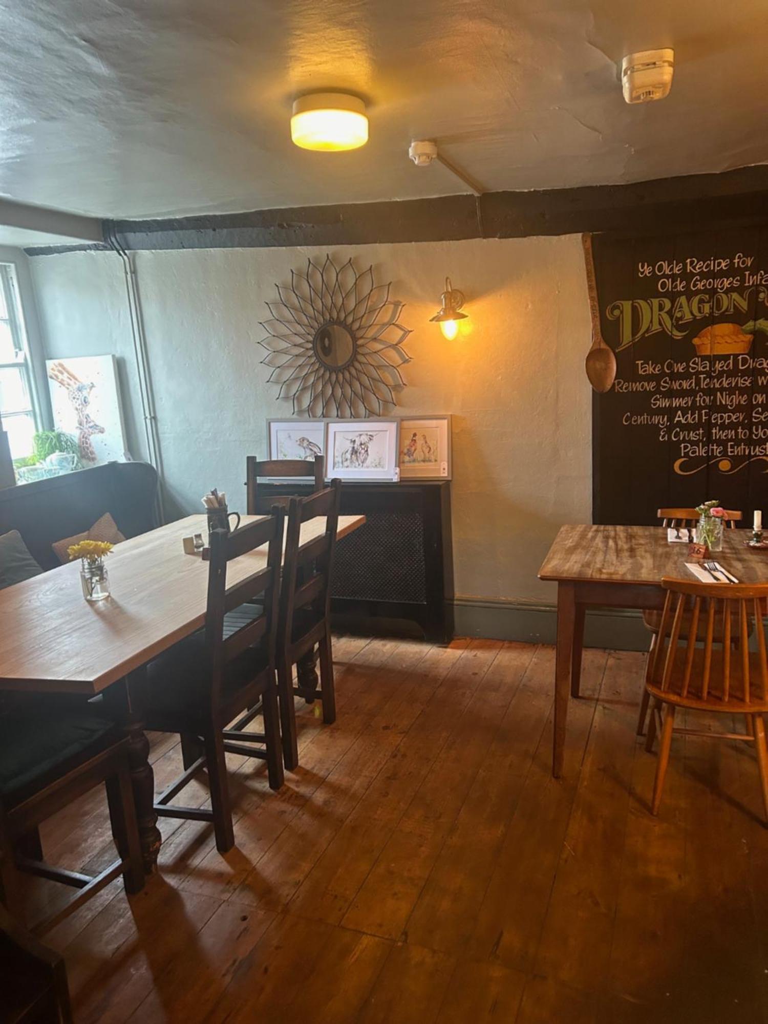 The Old Tearoom At The George And Dragon Felton  Eksteriør billede